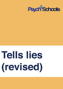 tell lies