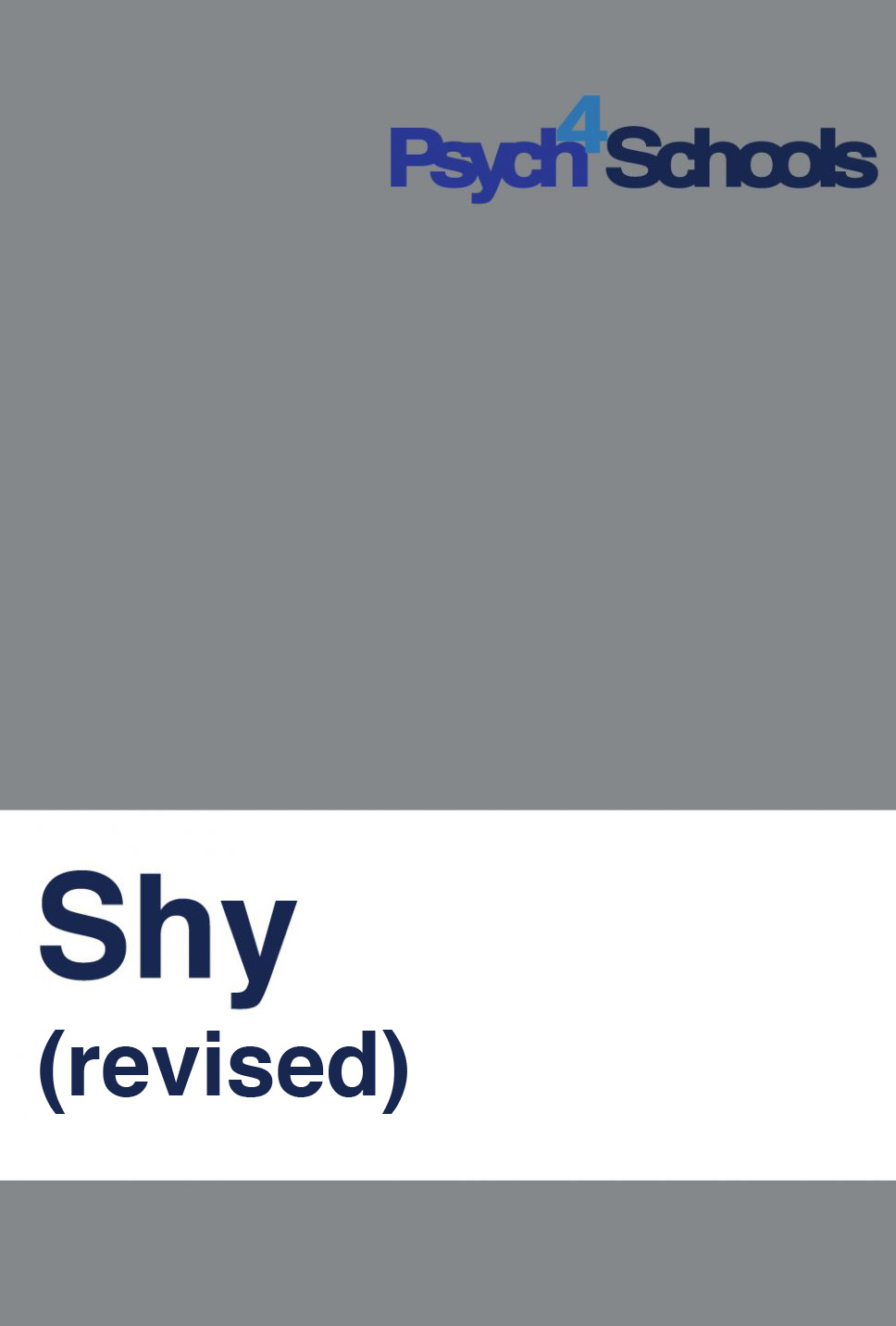 Shy (revised)